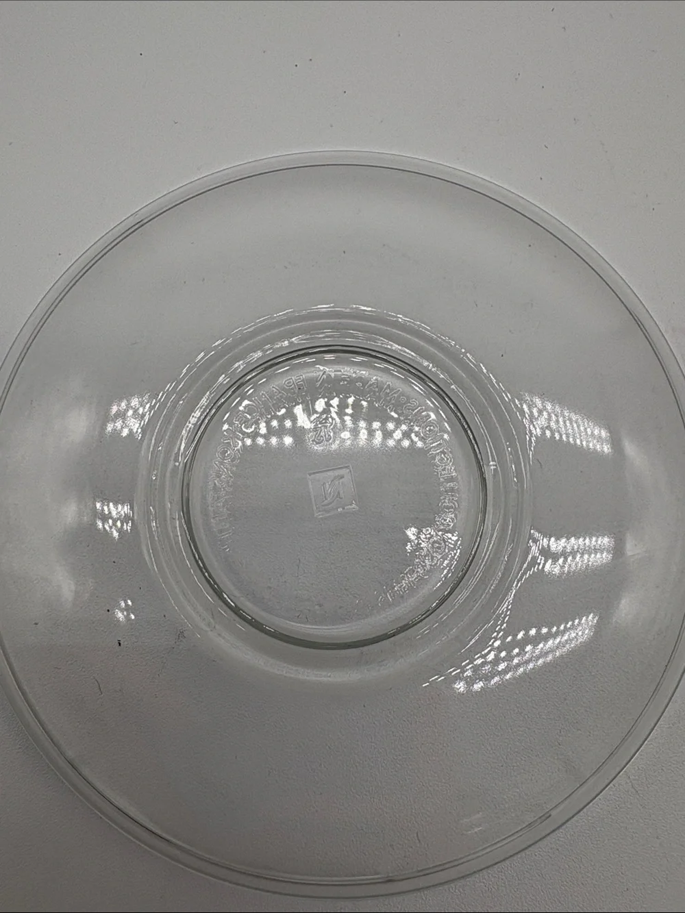 Nespresso Glass Espresso Vertuo Cup with Saucer Made in France